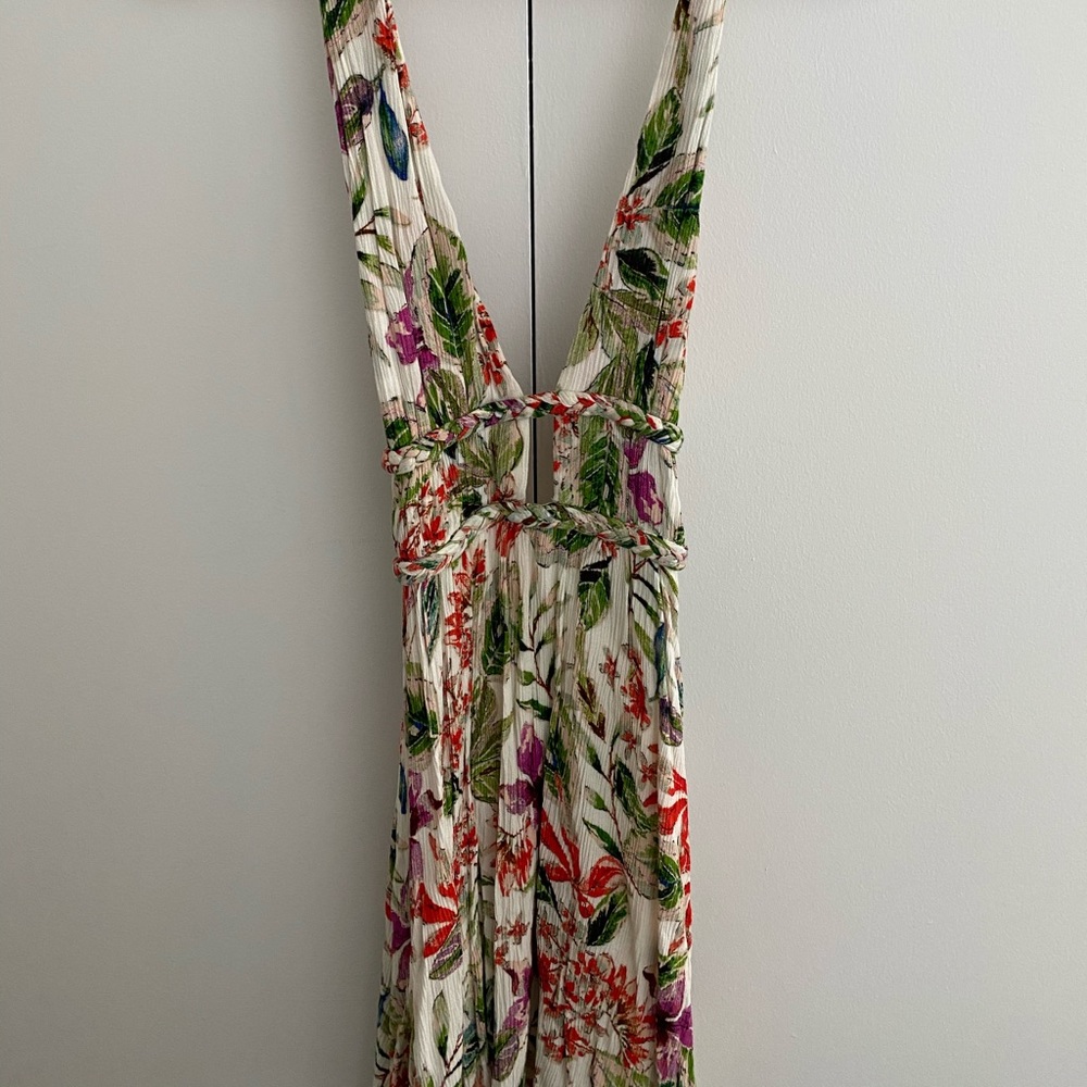 SMALL FLORAL BEACH DRESS
